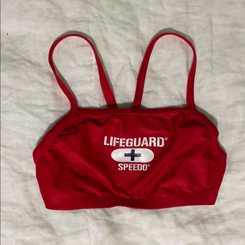 Speedo lifeguard top